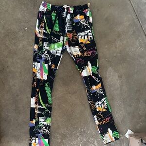 Urban Outfitters Multicolor Graphic Joggers